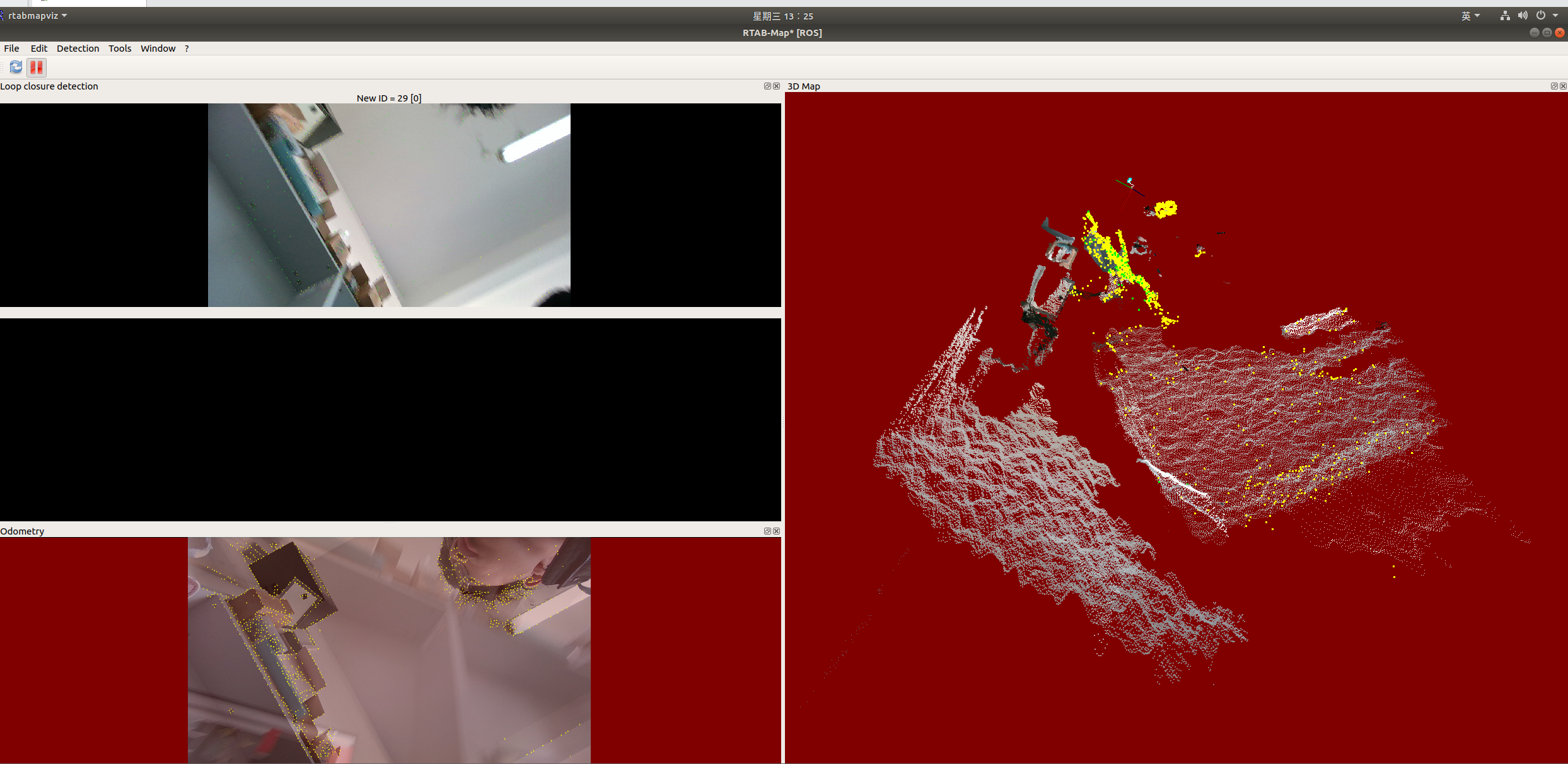 使用Intel D455深度相机手持建图 rtabmap、orbslam3、vins-fusion_rtabmap vins-fusion ...