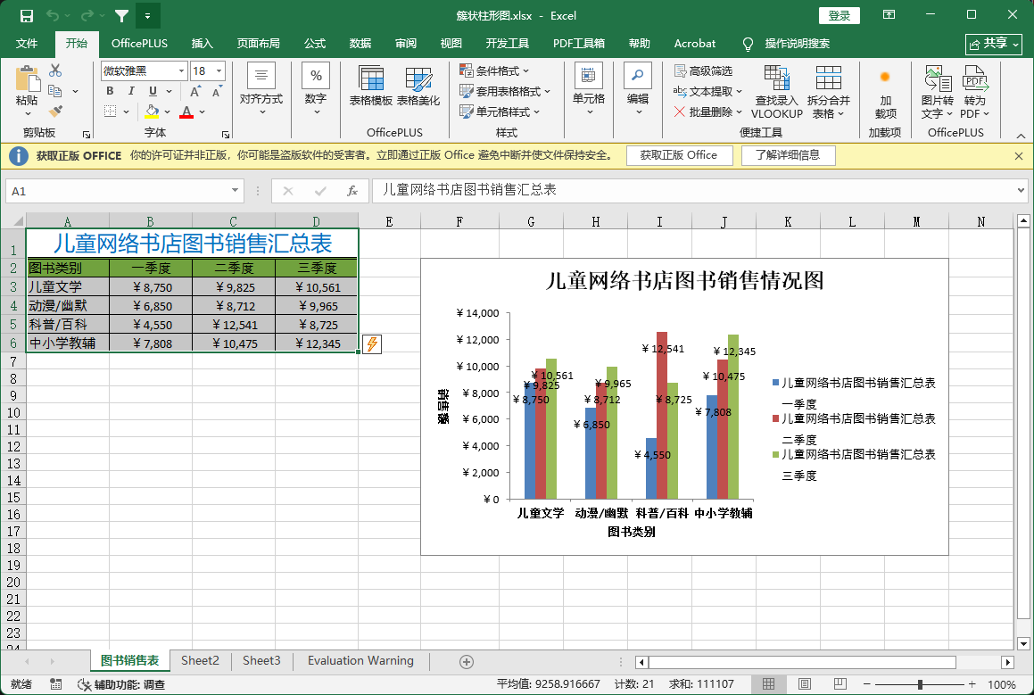 Python Excel 高阶教程：使用 Spire.XLS 创建柱形图和条形图_python 如何画柱状图