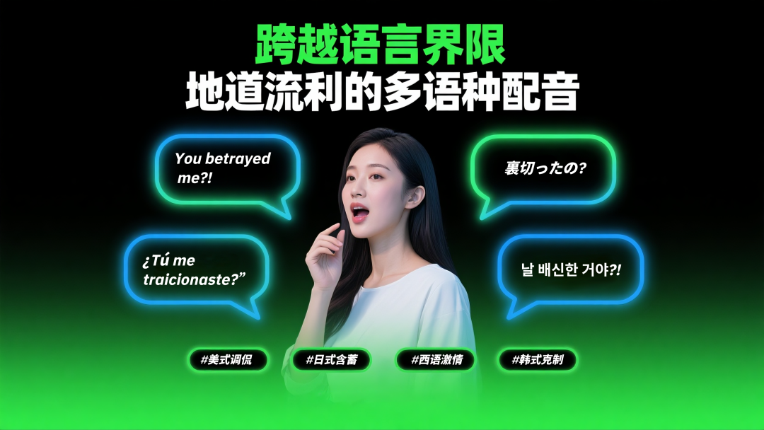 海量多语种配音库