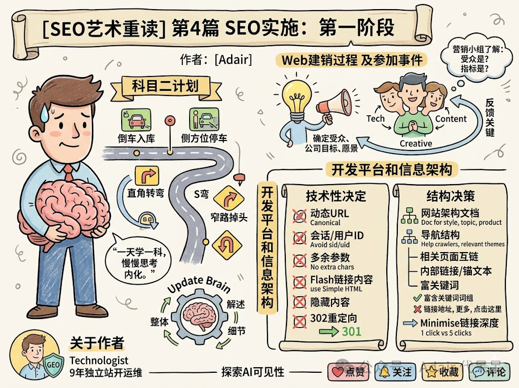 [SEO艺术重读] 第4篇 SEO实施：第一阶段