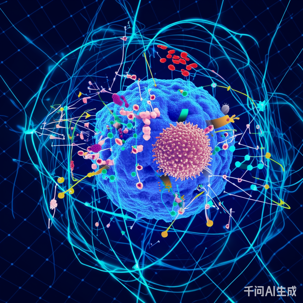 肿瘤微环境动态模拟示意图