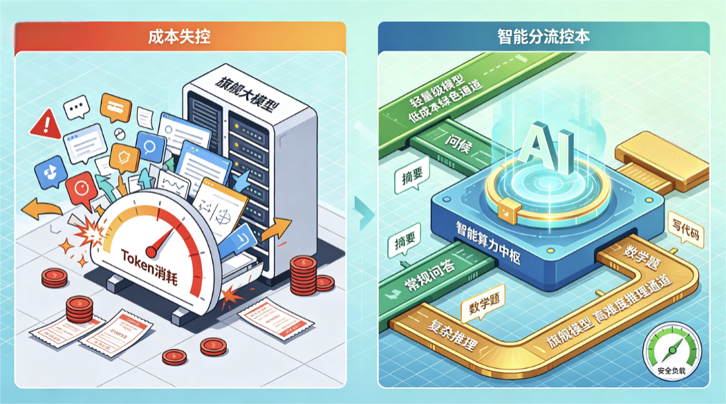 无脑全量调用 vs 智能路由按需分流