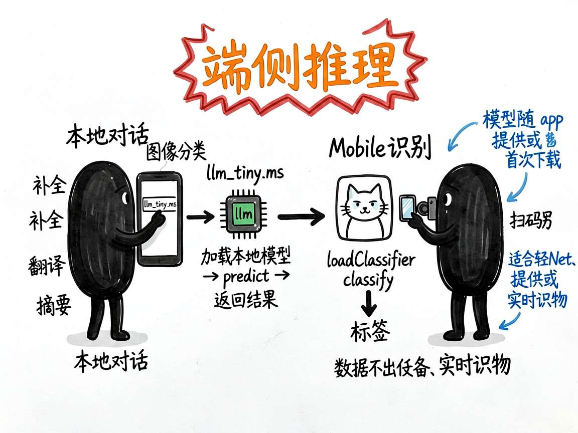 A hand-drawn doodle illustration on pure white pap