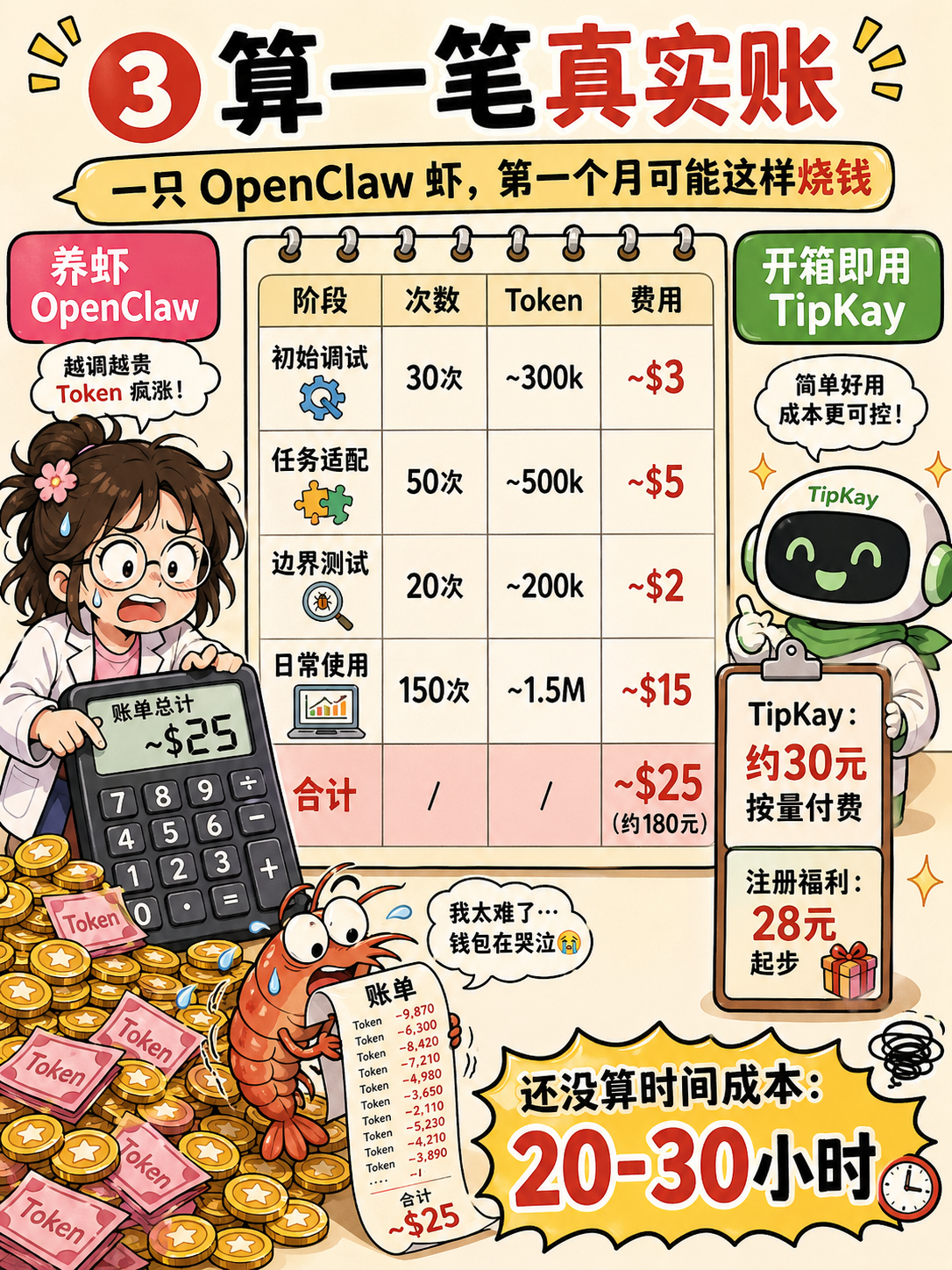 算一笔真实账