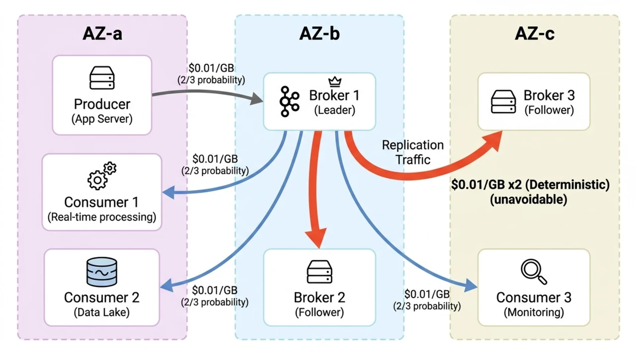 Cross-AZ Replica Replication