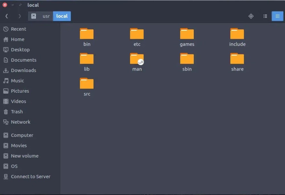 usr_local-linux-目录