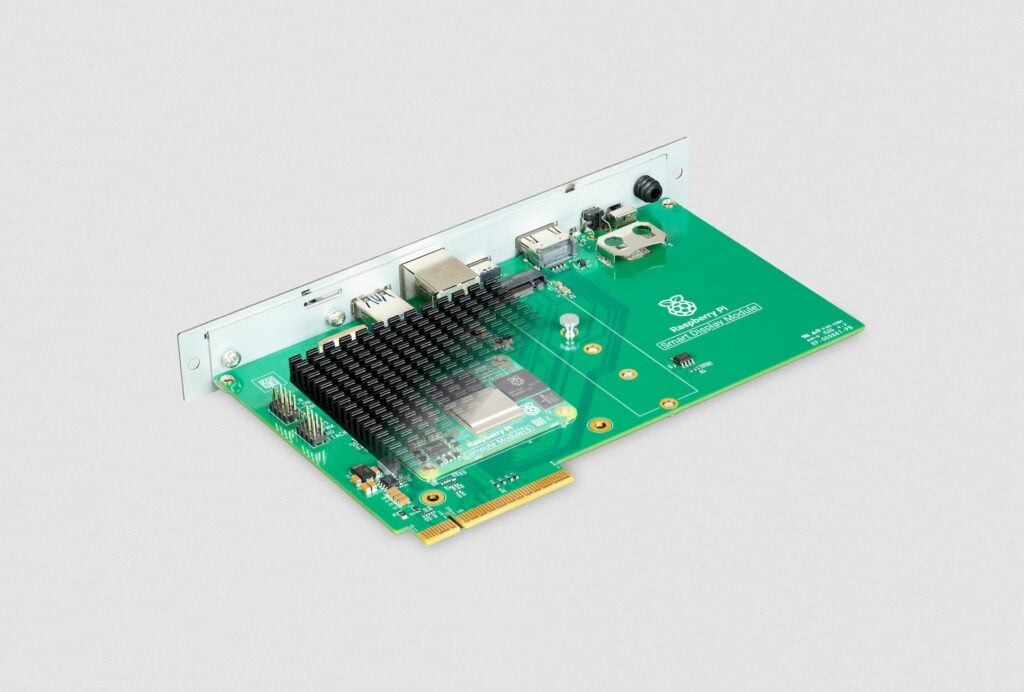 Raspberry Pi Smart Display Module与Compute Module 5官方图