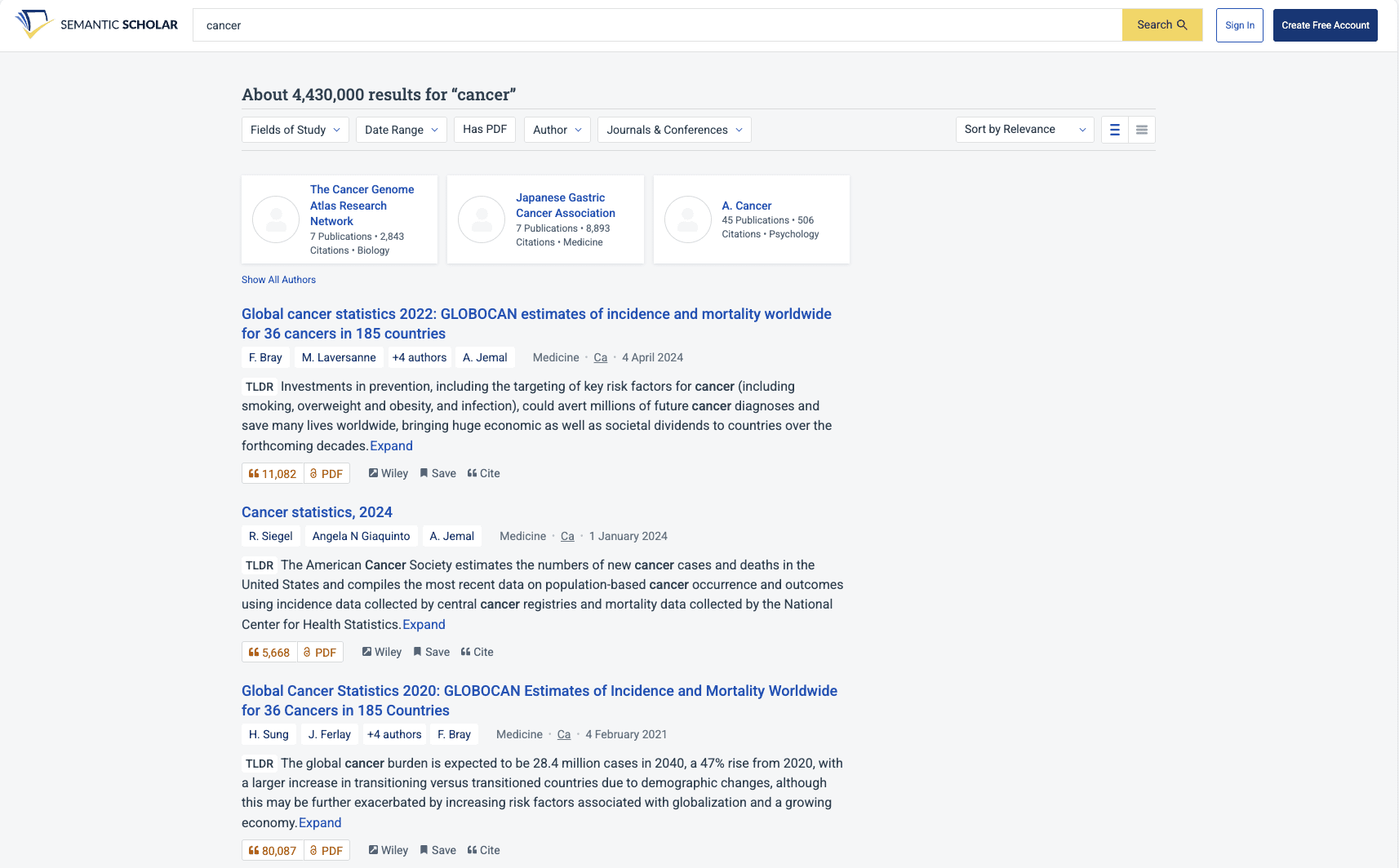 SemanticScholar