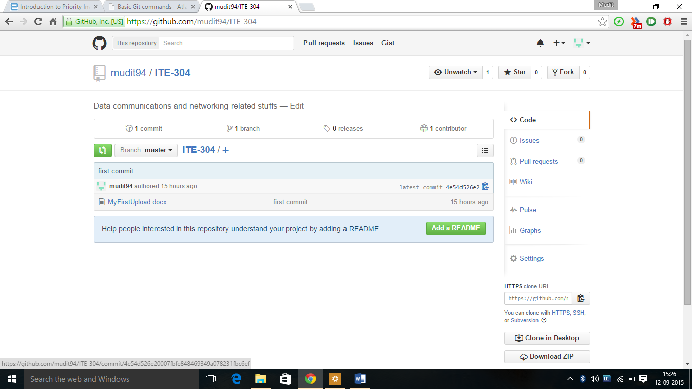 GitHub 存储库
