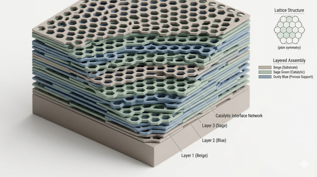 纳米材料3D渲染案例
