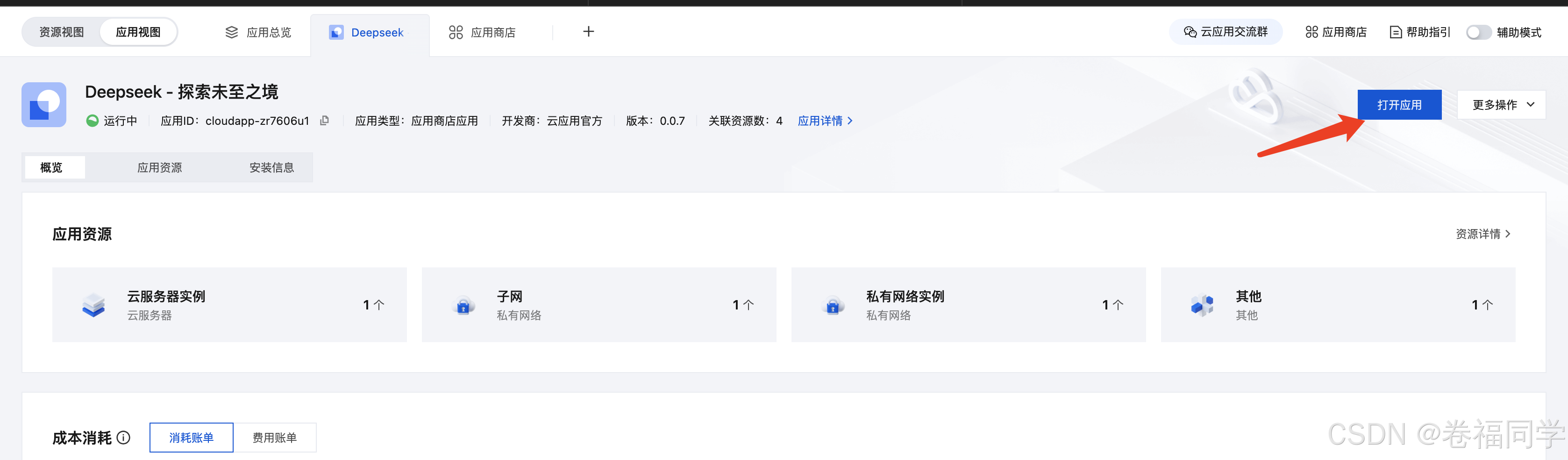 Deepseek官网太卡，教你5分钟在云服务器上部署Deepseek-R1_deepseek_05