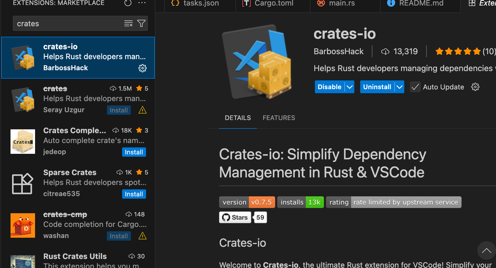Rust工具不顺手？VSCode一站式丝滑配置_vscode rust插件-CSDN博客