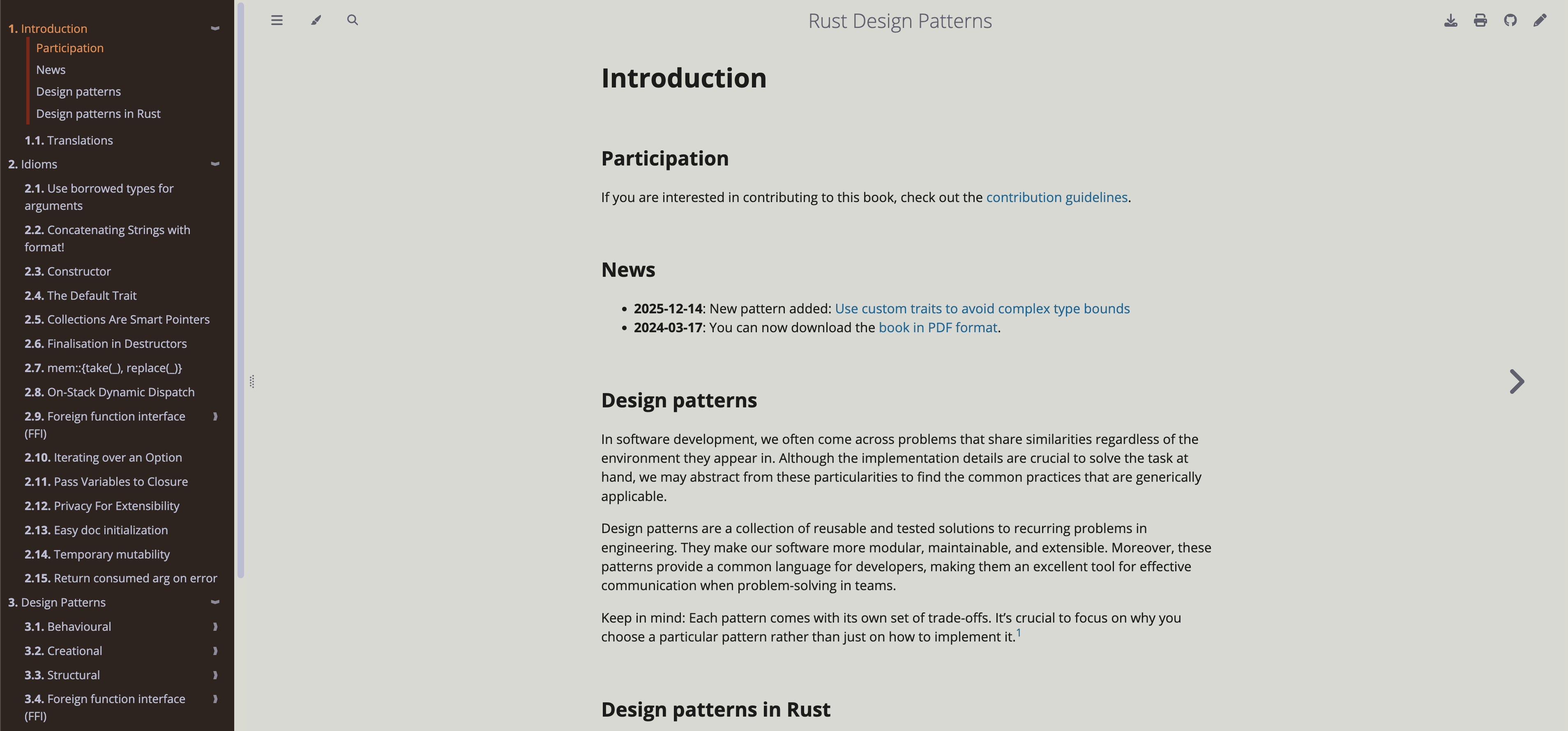 Rust Design Patterns