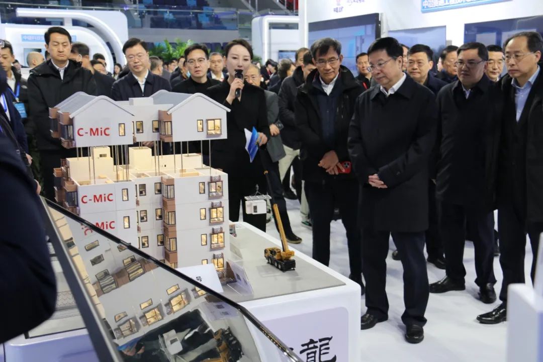 智能建造正当时,中建海龙MiC模块化集成建筑产品亮相第四届川渝住博会-CSDN博客