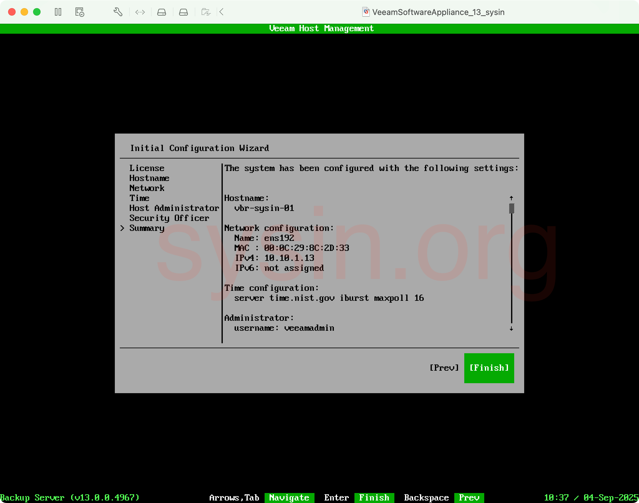 10-配置信息摘要