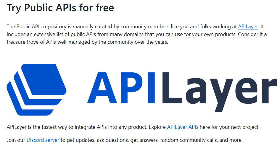 public-apis