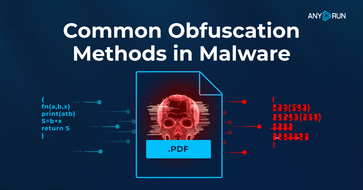 6 Common Obfuscation Methods in Malware - ANY.RUN's Cybersecurity Blog