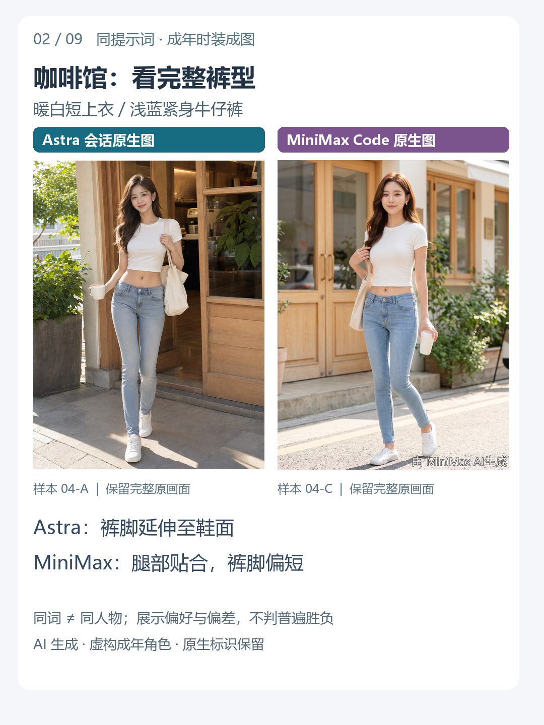 咖啡馆:看完整裤型
