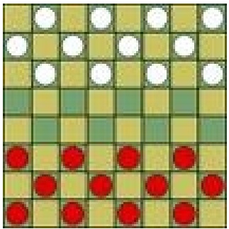 国际跳棋棋盘