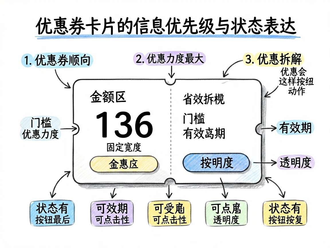 为一篇讲解 HarmonyOS7 / ArkUI / ArkTS 优惠券卡片实战拆解的中文技术文章绘
