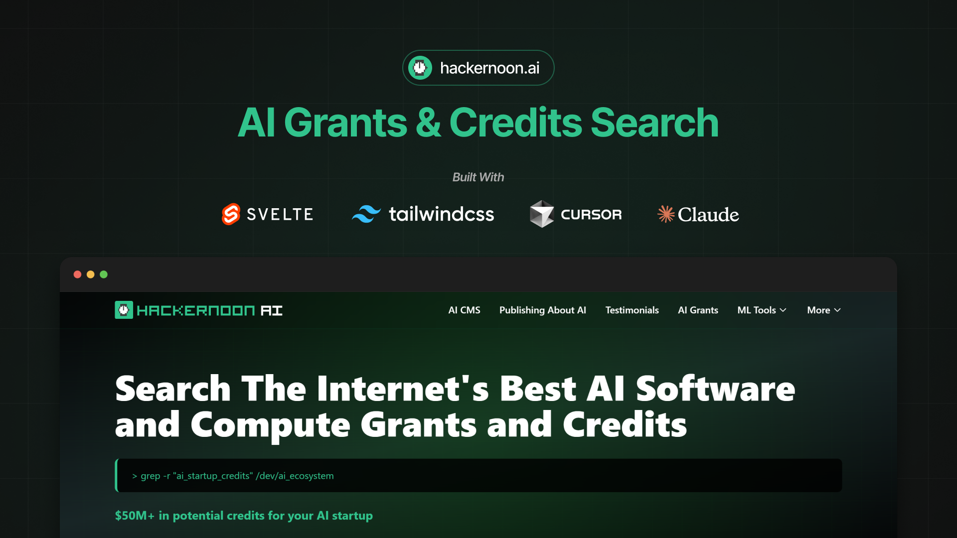  AI Grants & Credit Search by HackerNoon