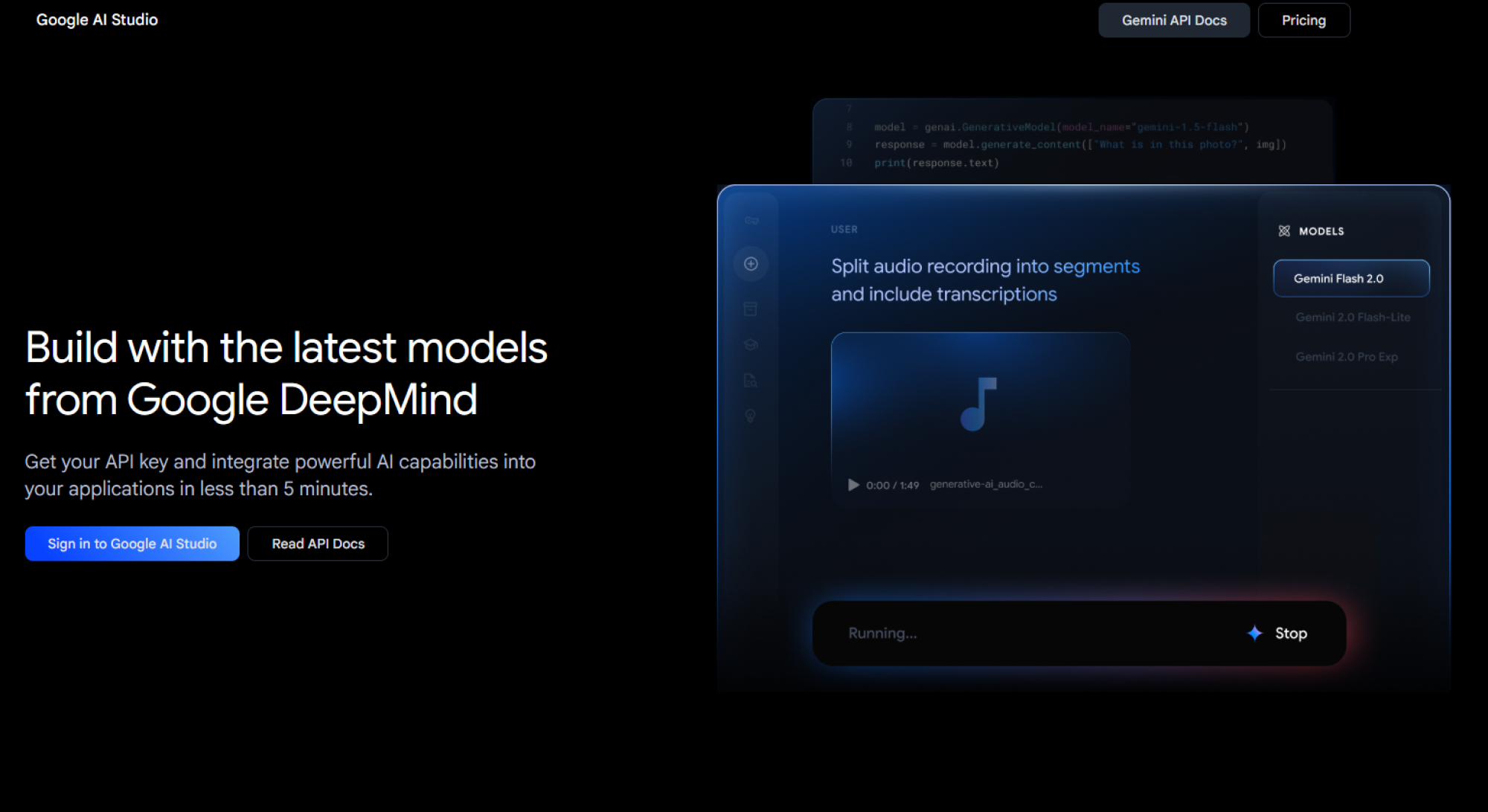 Google AI Studio 入门指南