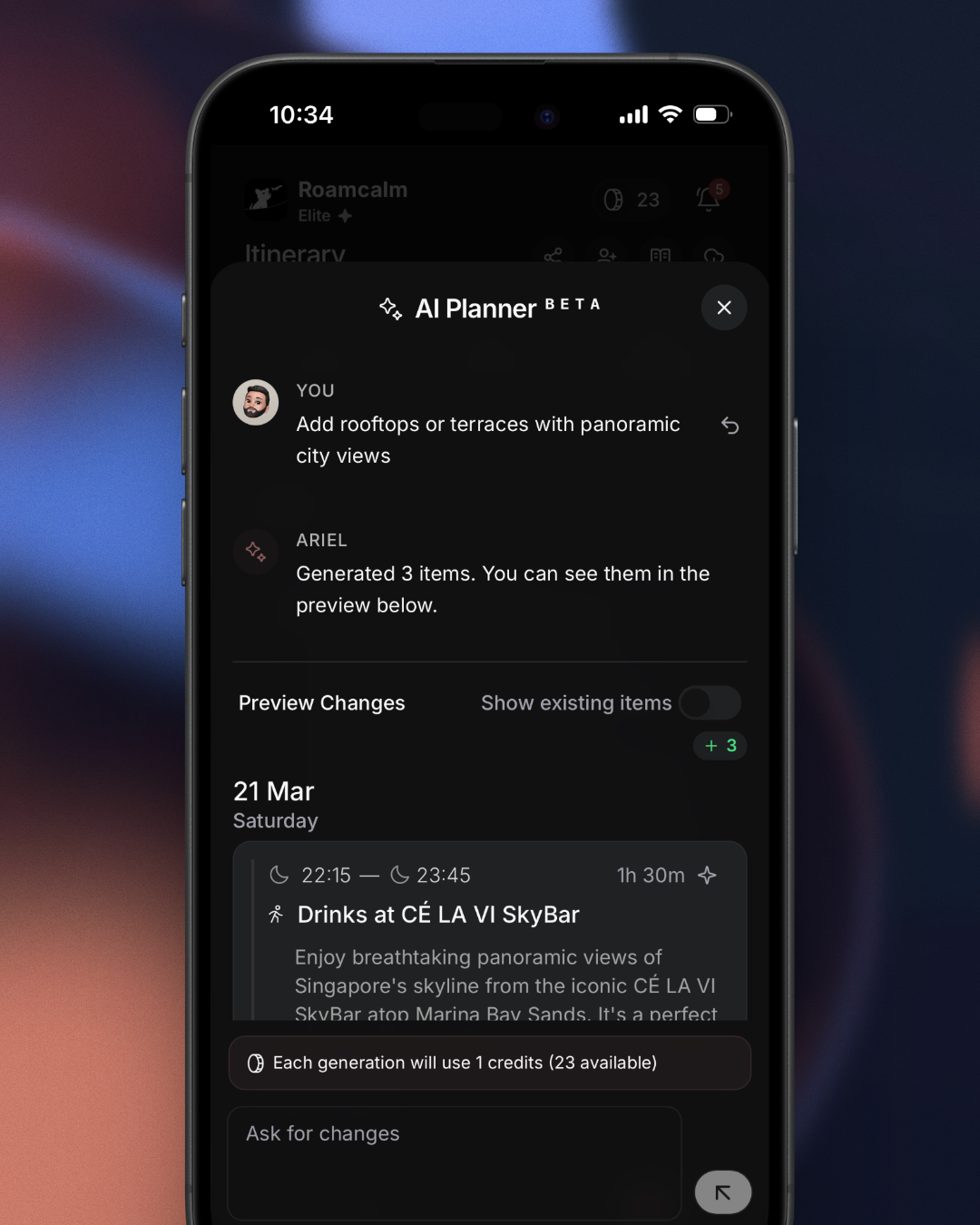 Ariel AI by Roamcalm