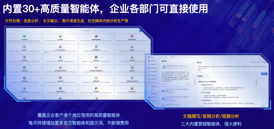 AI智能体底座示意图
