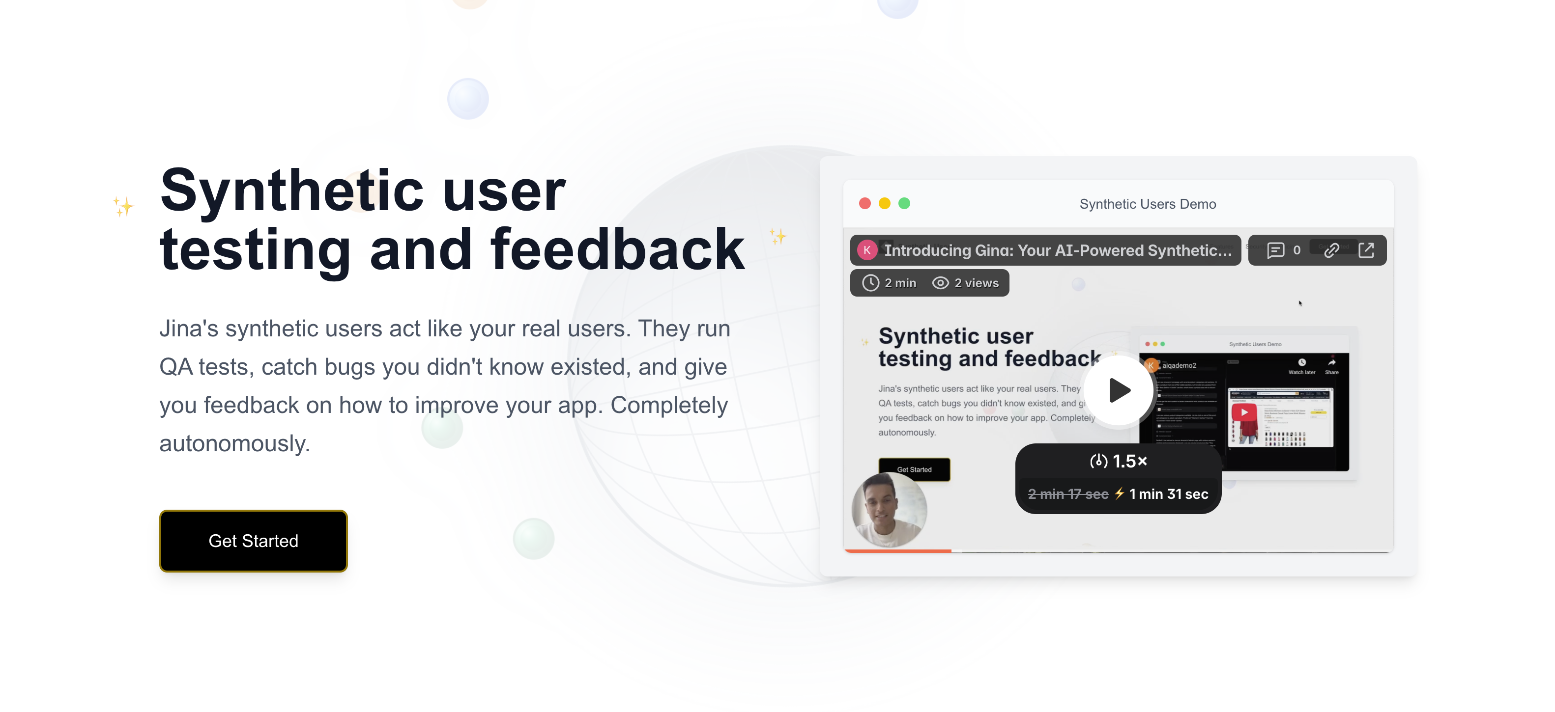 Synthetic Users 