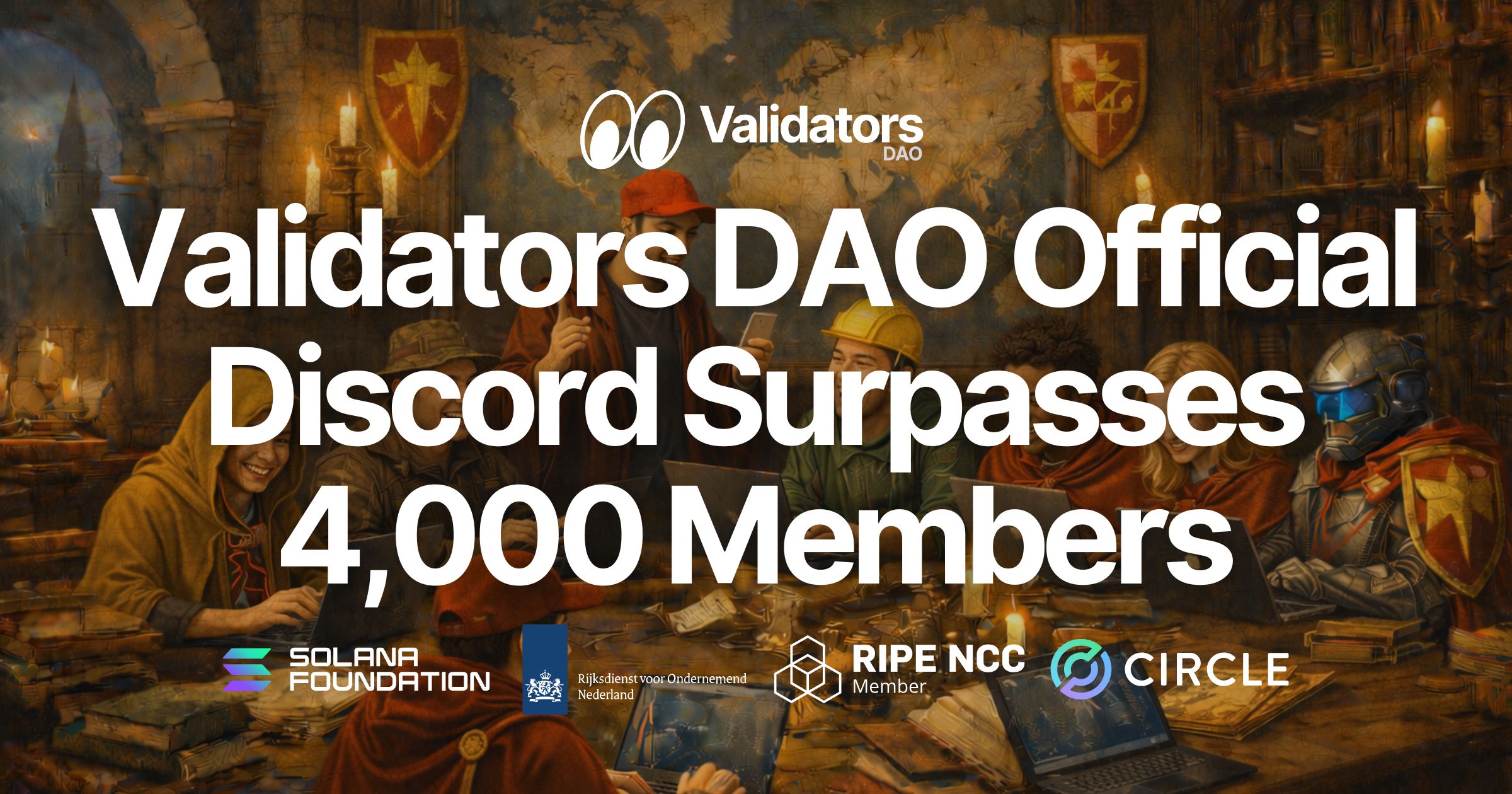 Validators DAO Discord 4000 Members