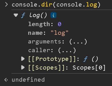 正常的console.log