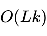 O(Lk)