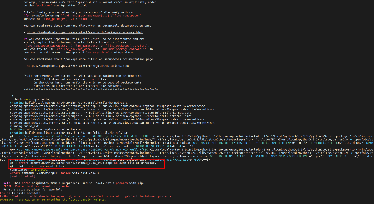 基于昇腾适配DeepMind团队发布的蛋白质结构预测模型OpenFold_python_34