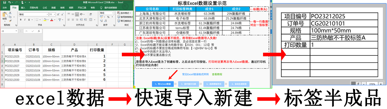 excel快速新建标签