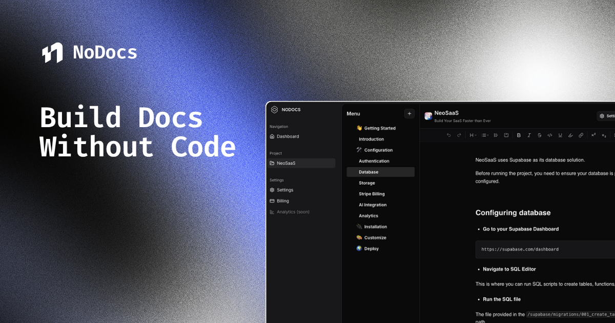 NoDocs