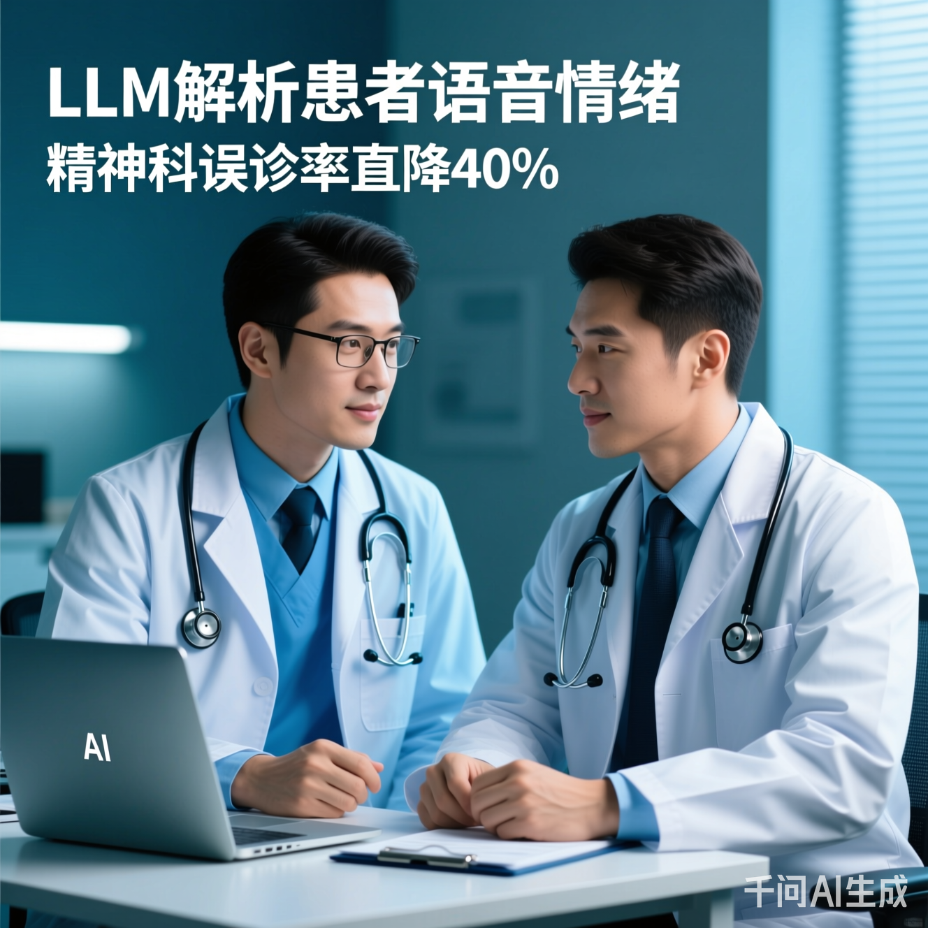 医生和AI并肩工作