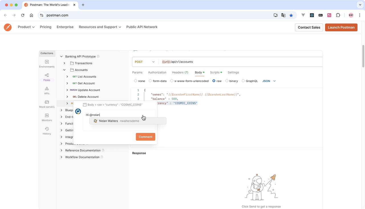 Postman WebSocket 测试