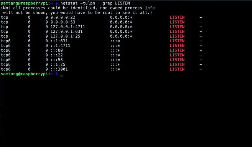 如何在 linux 中查找占用端口的进程 在 linux 系统中,查找哪个进程