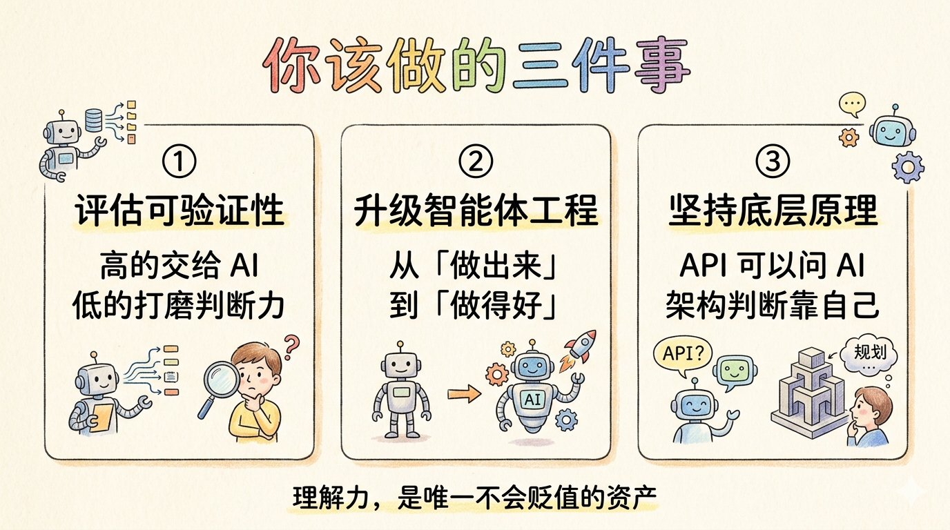 你该做的三件事——行动清单