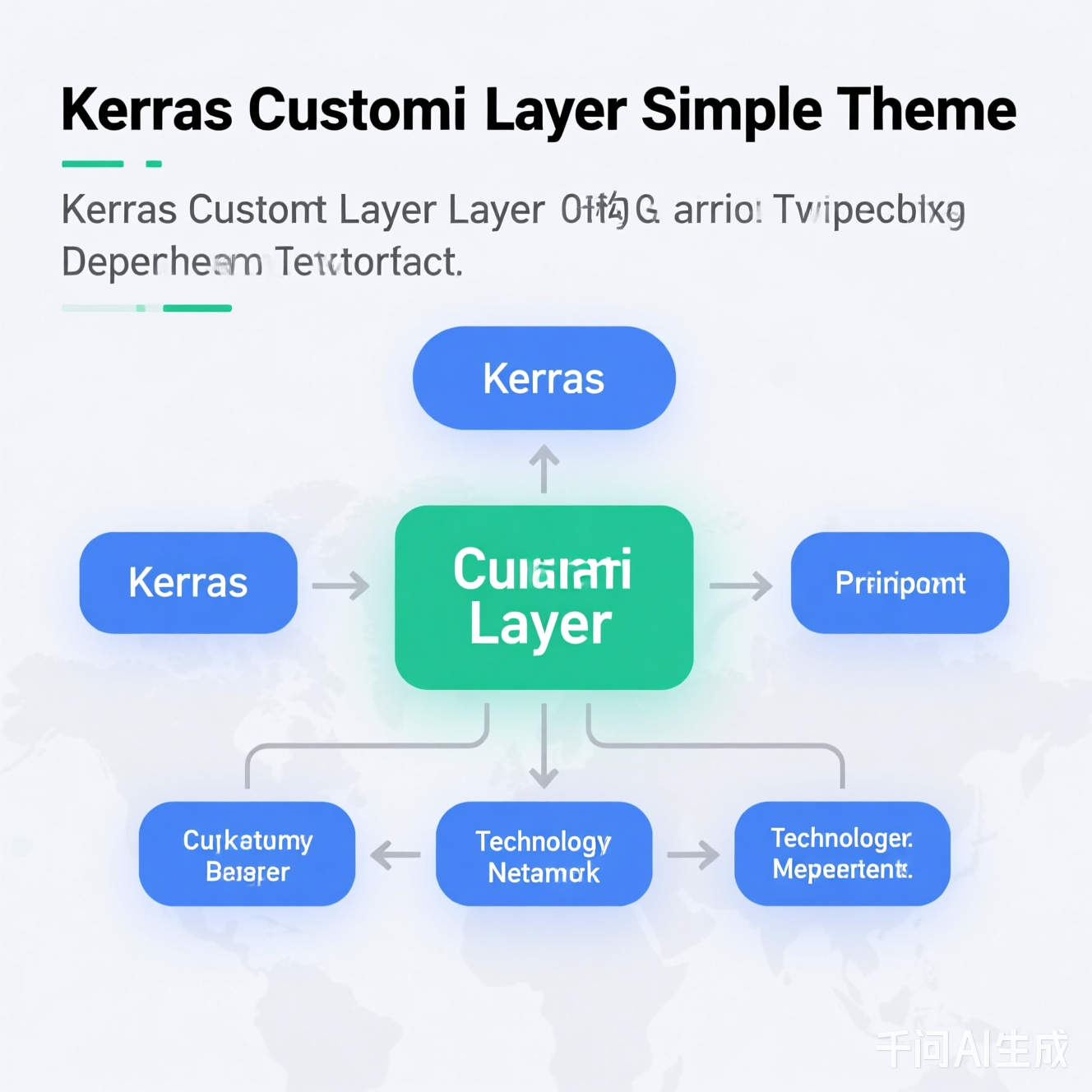 Keras自定义层代码结构与技术依赖关系图