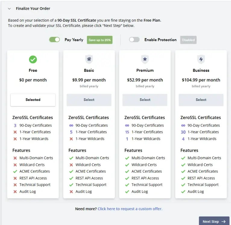 重要网站还是买套餐吧