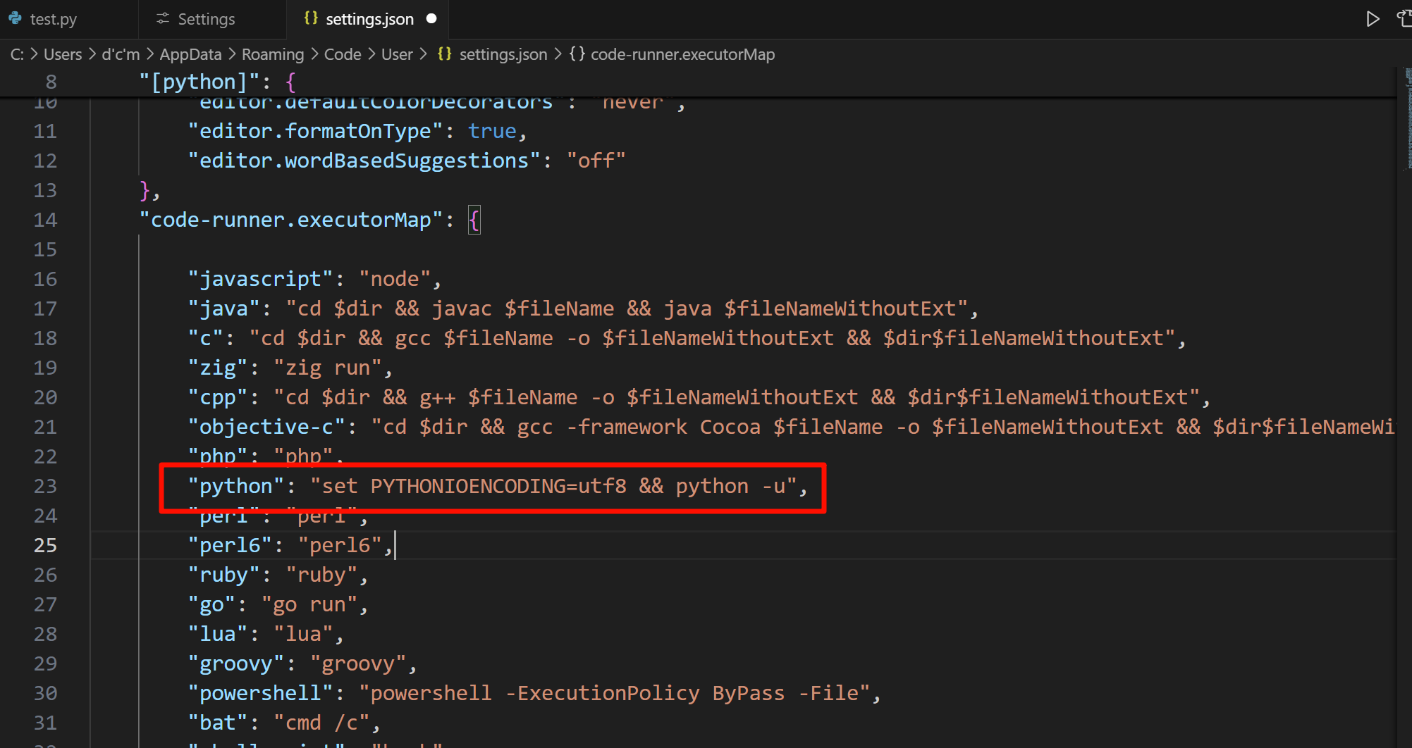 VS Code Python中文乱码问题的解决方案详解_vscode python 乱码-CSDN博客