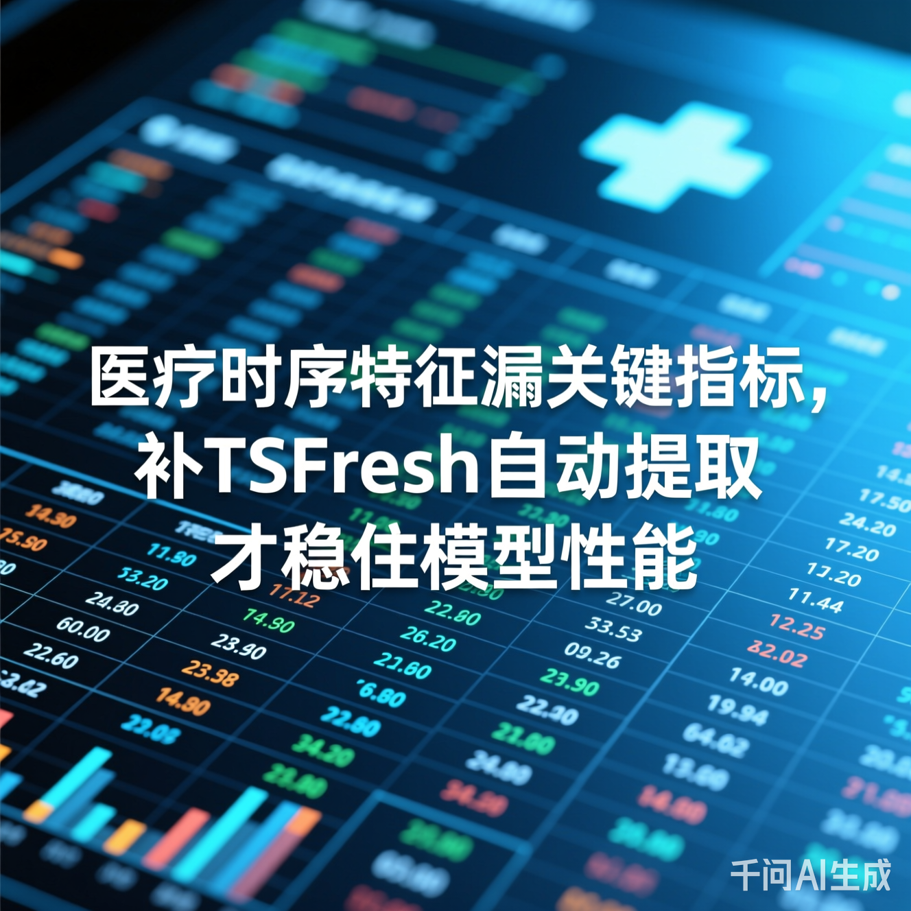 满屏的医疗数据表格