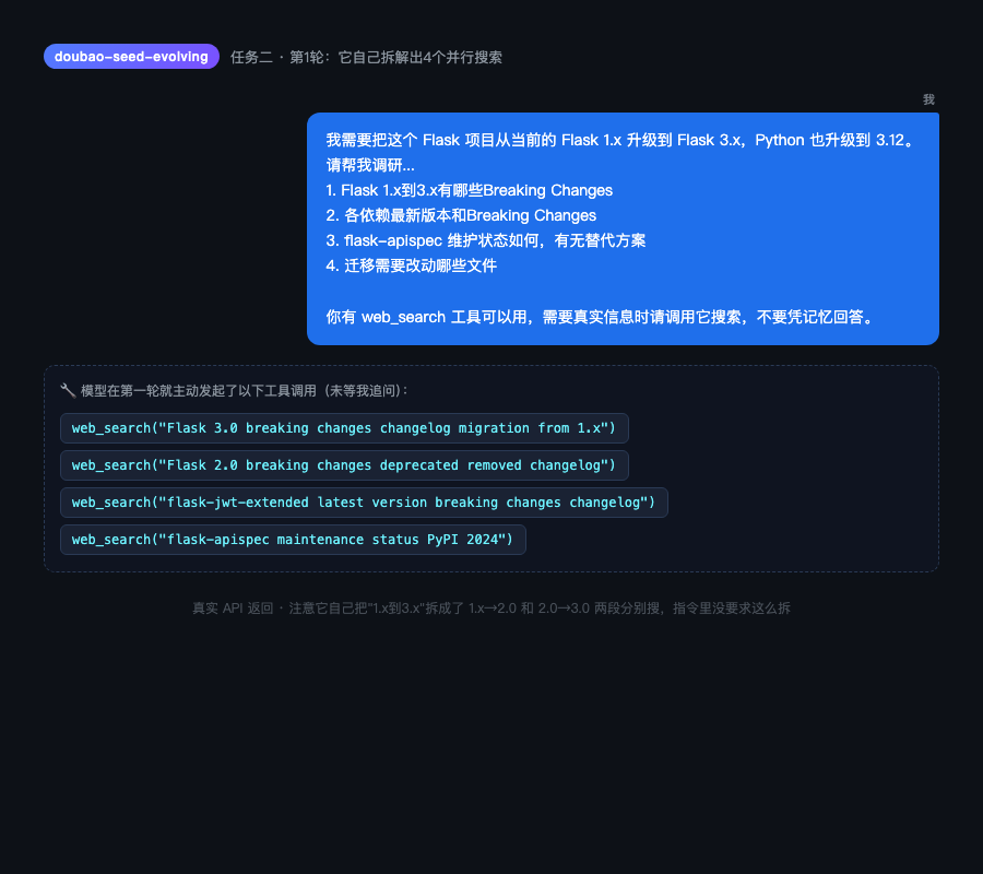 任务二第一轮主动并行搜索实测截图