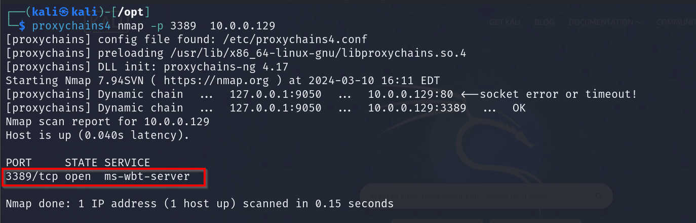 ssh -f -N -D 9050 user@jumphost