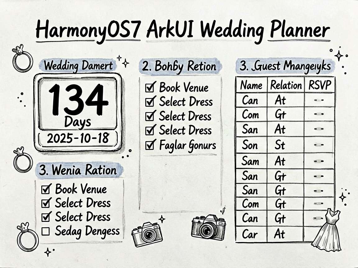 A hand-drawn ink-note style infographic titled 'Ha