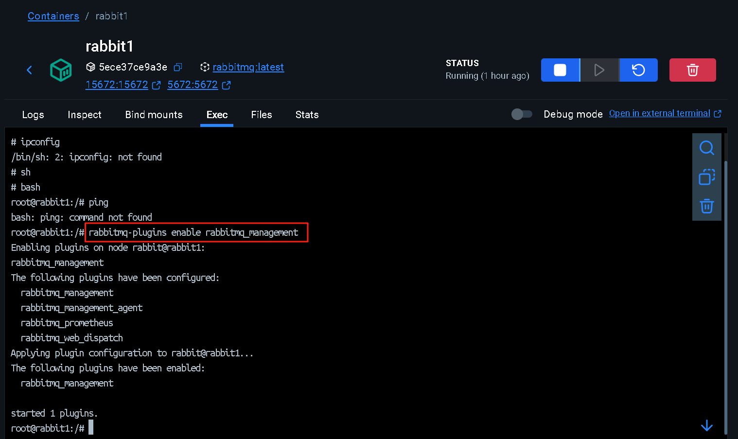Docker Desktop里搭建RabbitMq 4.1.3集群的保姆级教程 _docker desktop mq