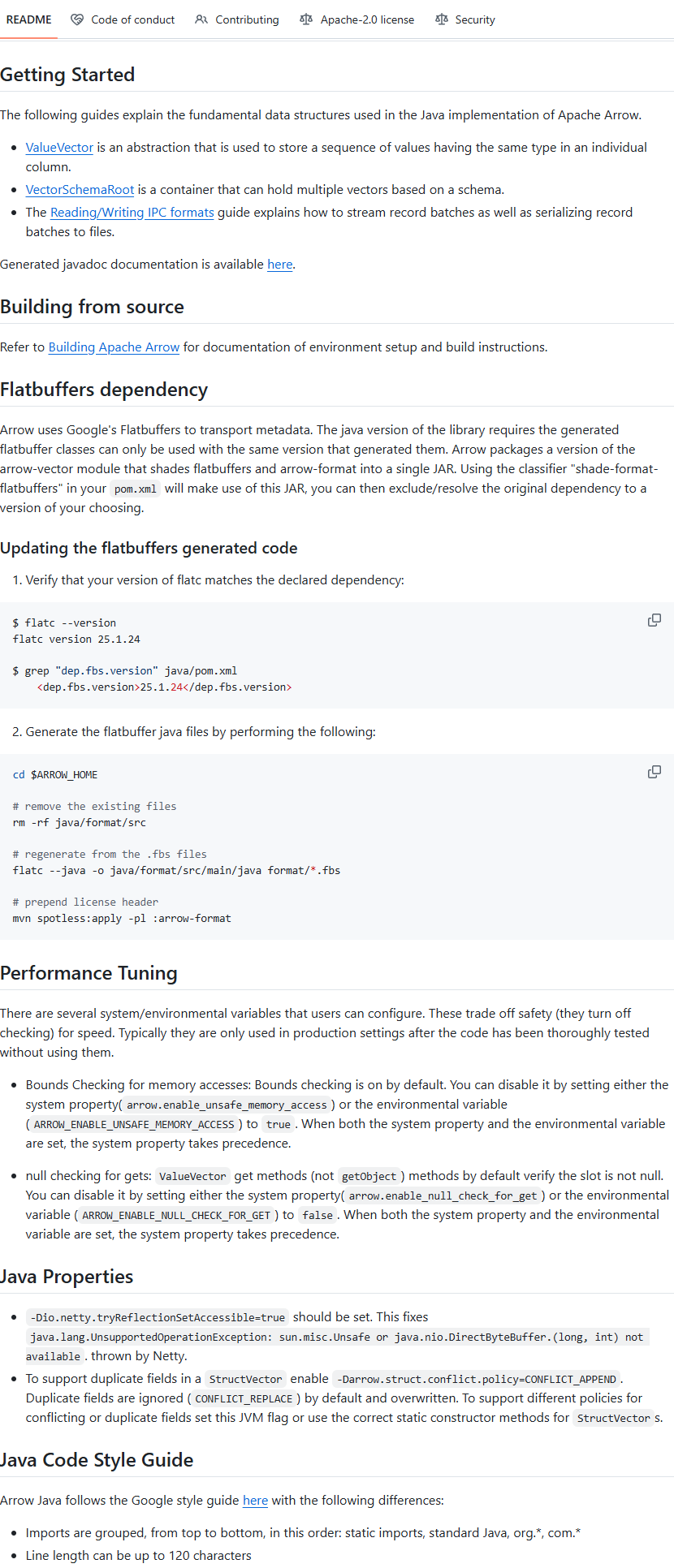 apache/arrow-java