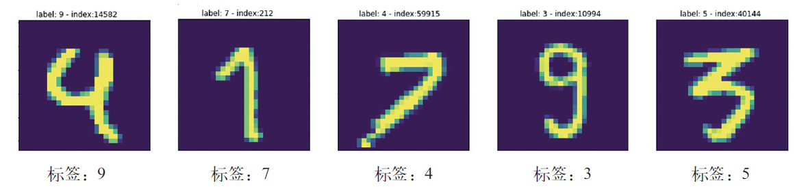 标签错误的MNIST 训练样本