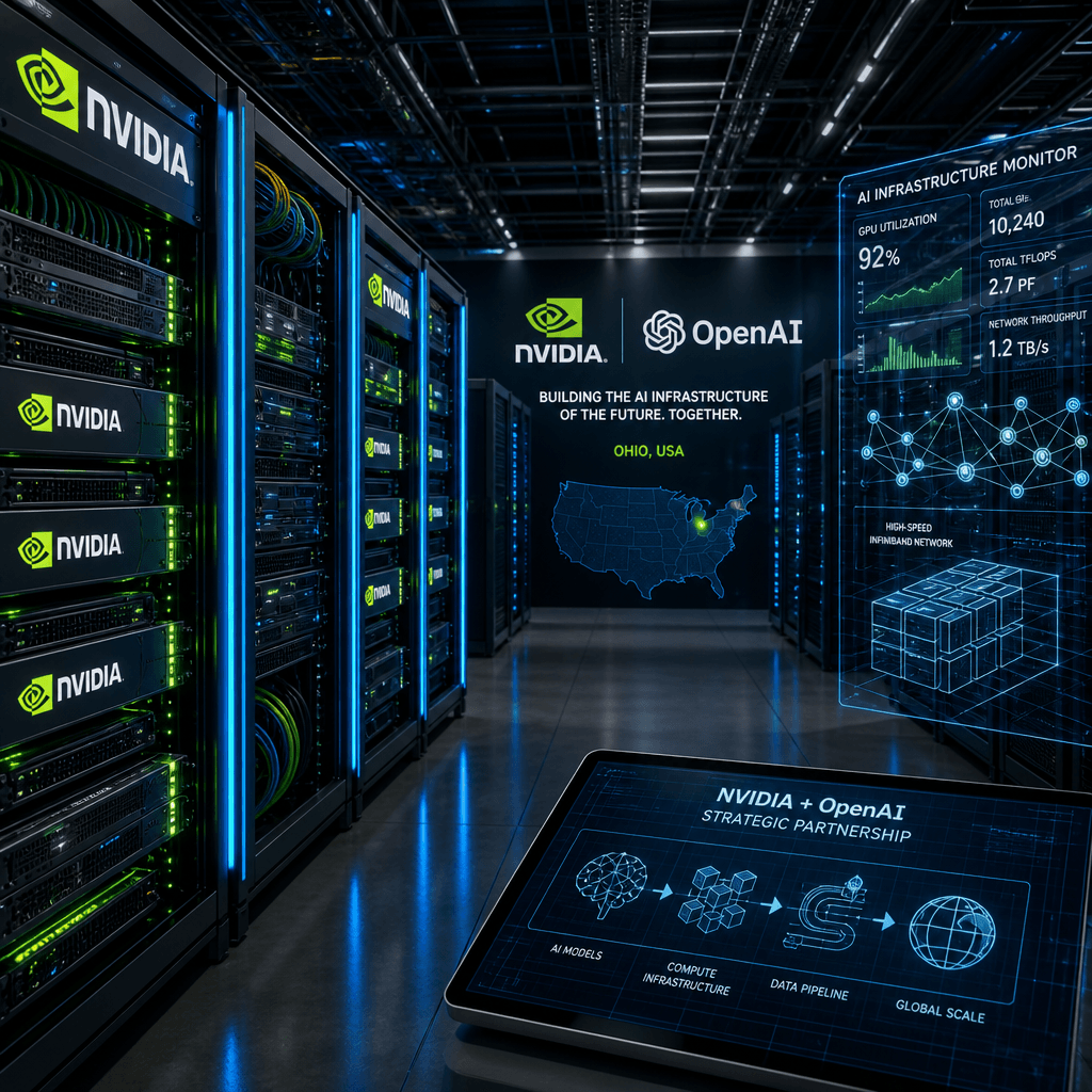Nvidia Backs OpenAI's Ohio Data Center in Major AI Build-Out | The Tech Buzz